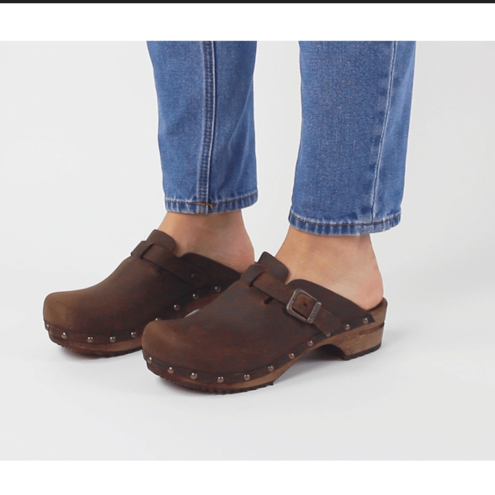 Sanita, Kristel, Antique Brown, Size 41